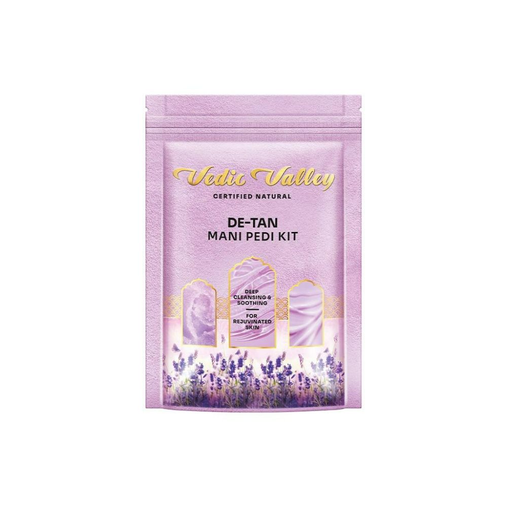Vedic Valley Manicure and Pedicure Kit - Lavender and Chamomile - Distacart