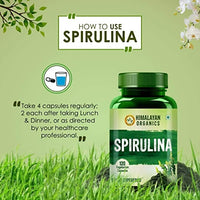 Thumbnail for Himalayan Organics Spirulina Vegetarian Capsules - Distacart