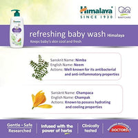 Thumbnail for Himalaya Herbals - Refreshing Baby Wash - Distacart
