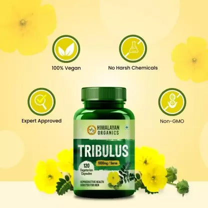Himalayan Organics Tribulus 1000 Mg/Serve Vegetarian Capsules - Distacart
