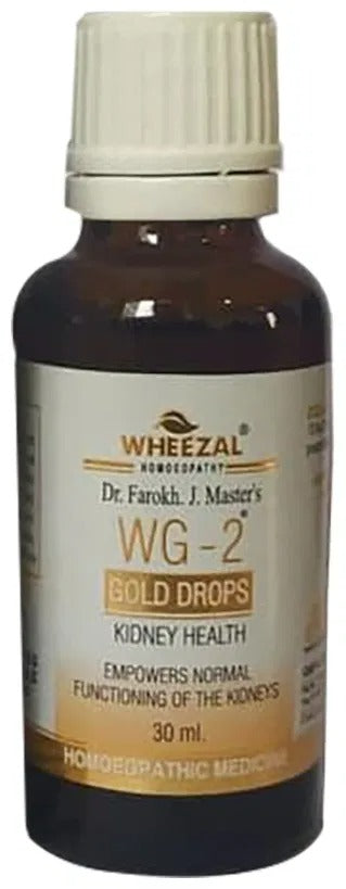 Wheezal Homeopathy WG-2 Gold Drops - Distacart