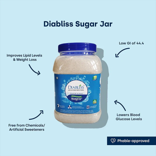 Diabliss Diabetic Friendly Sugar Jar - Distacart