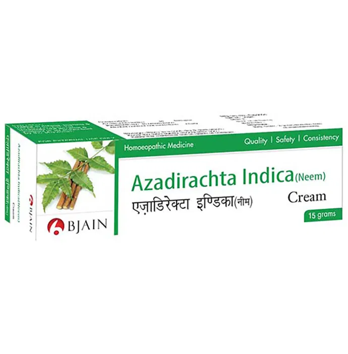 Bjain Homeopathy Azadirachta Indica (Neem) Cream - Distacart