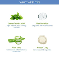 Thumbnail for The Moms Co Natural Green Tea Face Wash - Distacart