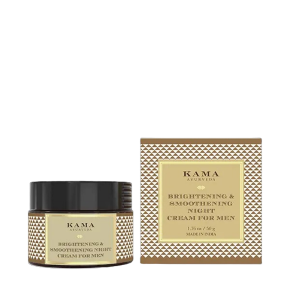 Kama Ayurveda Skin Brightening Night Cream For Men - Distacart