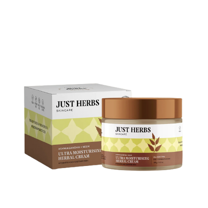 Just Herbs Nourishing Facial Massage Cream - Distacart