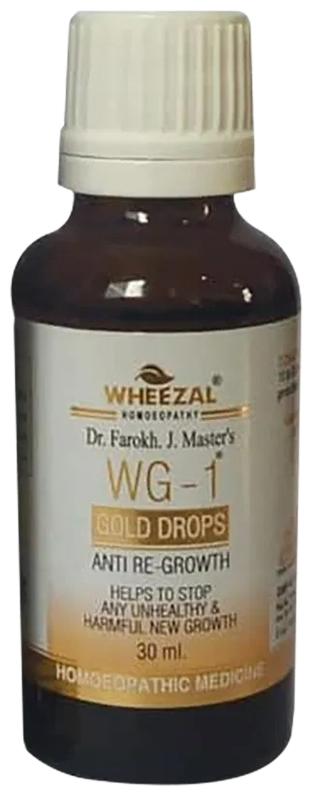 Wheezal Homeopathy WG-1 Gold Drops - Distacart