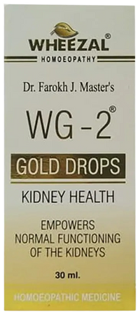 Thumbnail for Wheezal Homeopathy WG-2 Gold Drops - Distacart