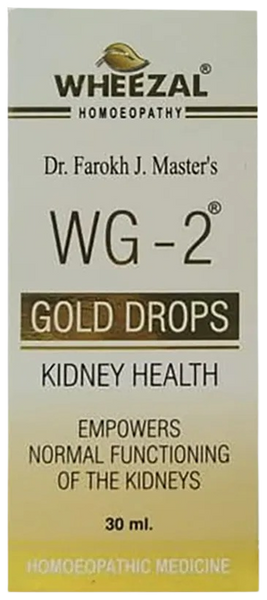 Wheezal Homeopathy WG-2 Gold Drops - Distacart