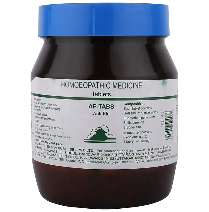 SBL Homeopathy AF-Tabs Tablets - Distacart