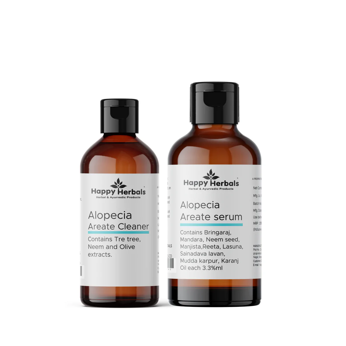 Happy Herbals Alopecia Pack / Penu Korukudu - Distacart