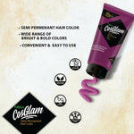 Thumbnail for Nisha Cosglam Semi Permanent Hair Color 22 French Plum - Distacart