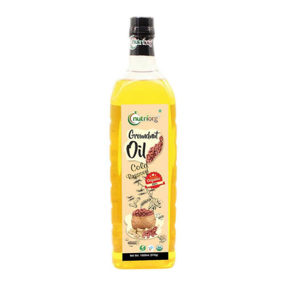 Nutriorg Organic Groundnut Oil - Distacart
