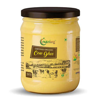 Nutriorg Certified Organic Cow Ghee - Distacart