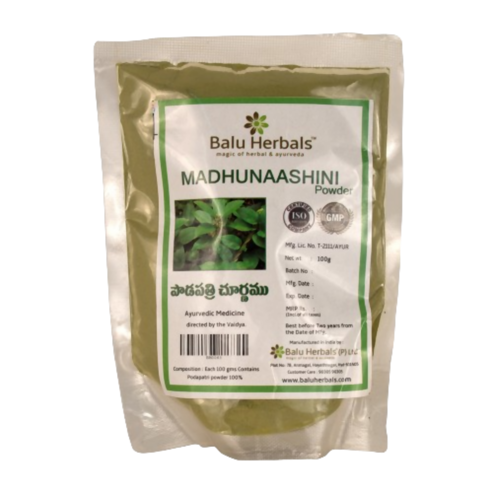 Balu Herbals Madhunashini (Podapatri) Powder - Distacart