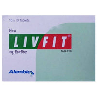 Thumbnail for Alembic Ayurveda New Livfit Tablets