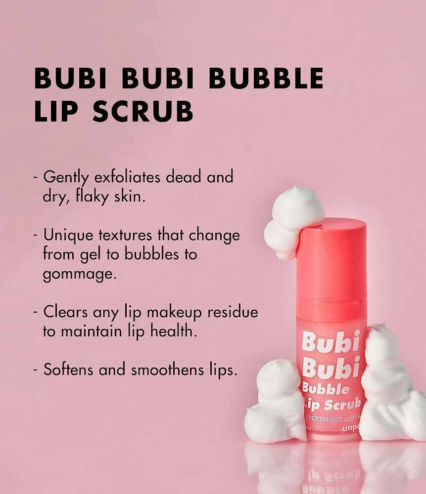 Unpa Bubi Bubi Bubble Lip Scrub - Distacart