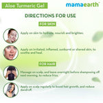Thumbnail for Mamaearth Aloe Turmeric Gel For Skin & Hair