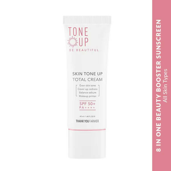 Thank You Farmer Skin Tone Up Total Cream SPF 50+ - Distacart