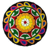Thumbnail for Kundan HandiKrafts Flower Mat Design 1 - Readymade - Distacart