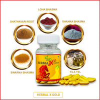 Thumbnail for KBK Herbals X Gold capsules - Distacart