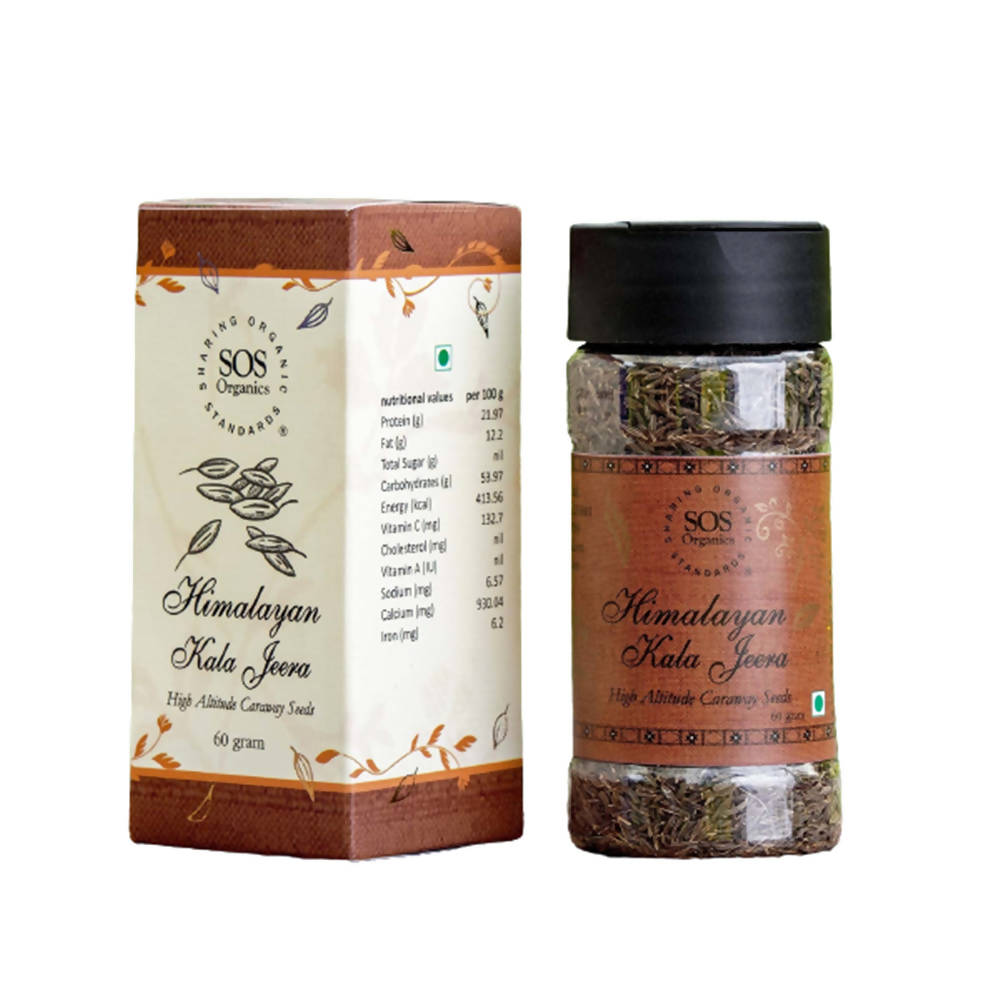 SOS Organics Himalayan Kala Jeera - Distacart