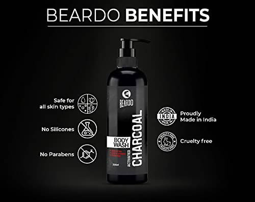 Beardo Activated Charcoal Body Wash - Distacart