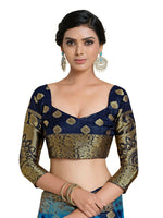 Thumbnail for Mimosa Women's Banarasi Art Silk Multicolor Saree - Distacart