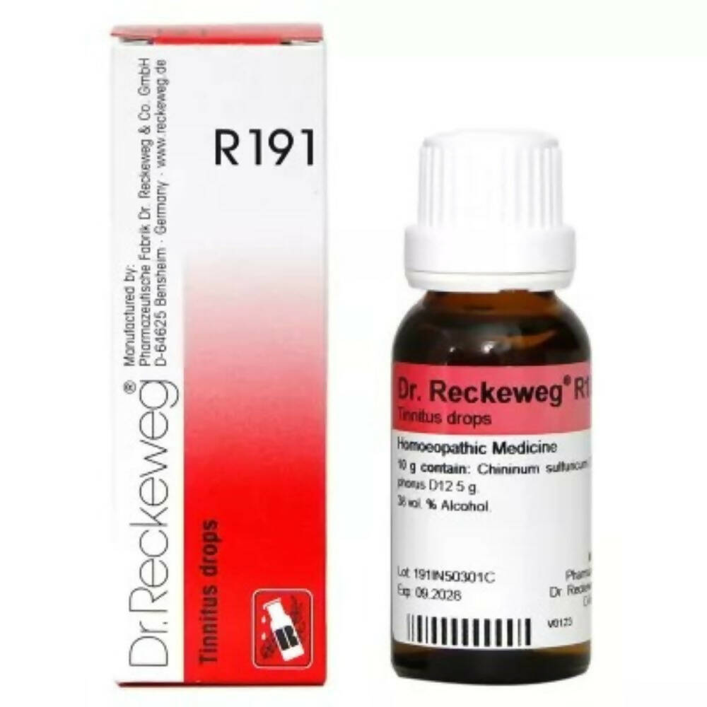 Dr. Reckeweg R191 -Tinnitus Drops - Distacart