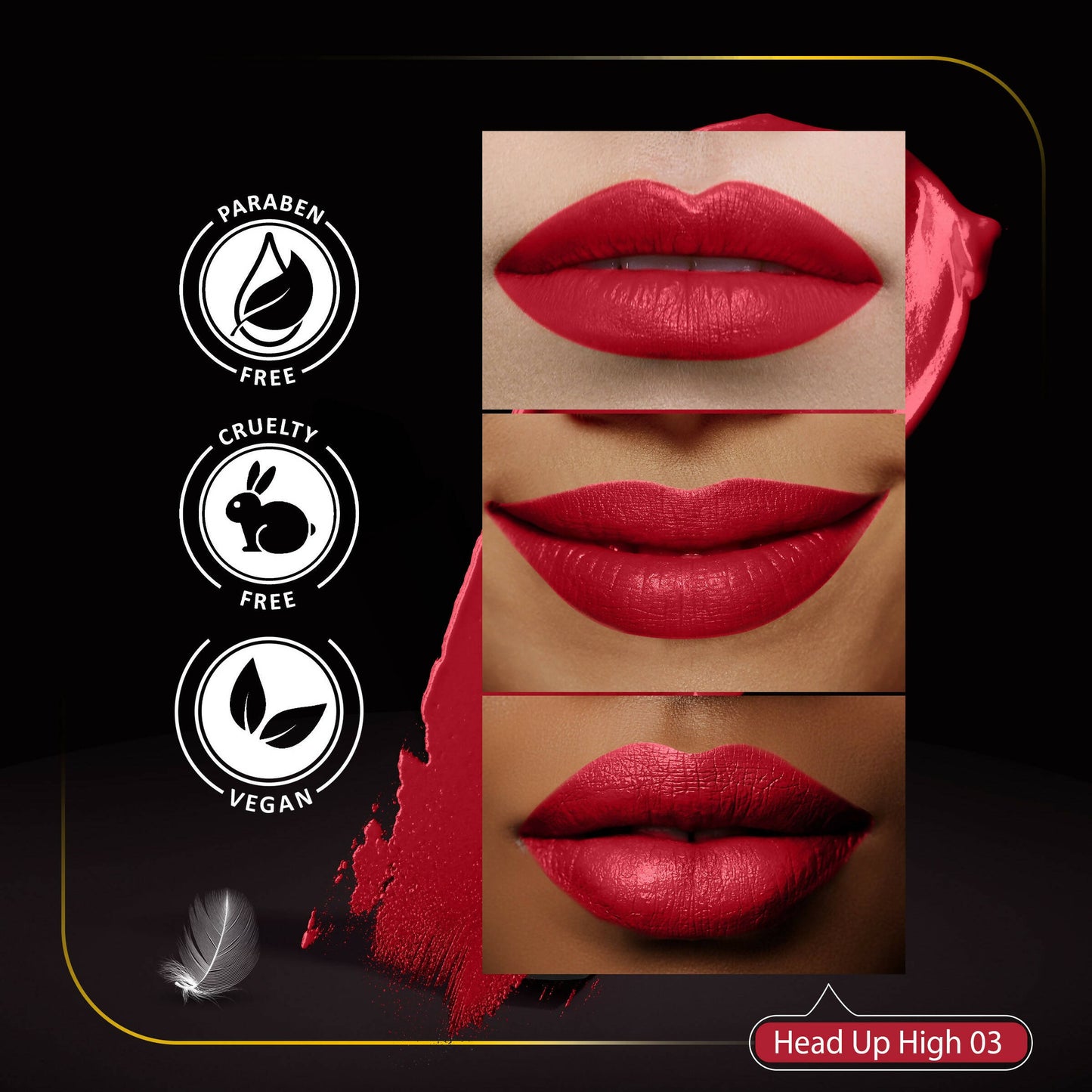 Faces Canada Comfy Matte Creme Lipstick - Head Up High 03 - Distacart