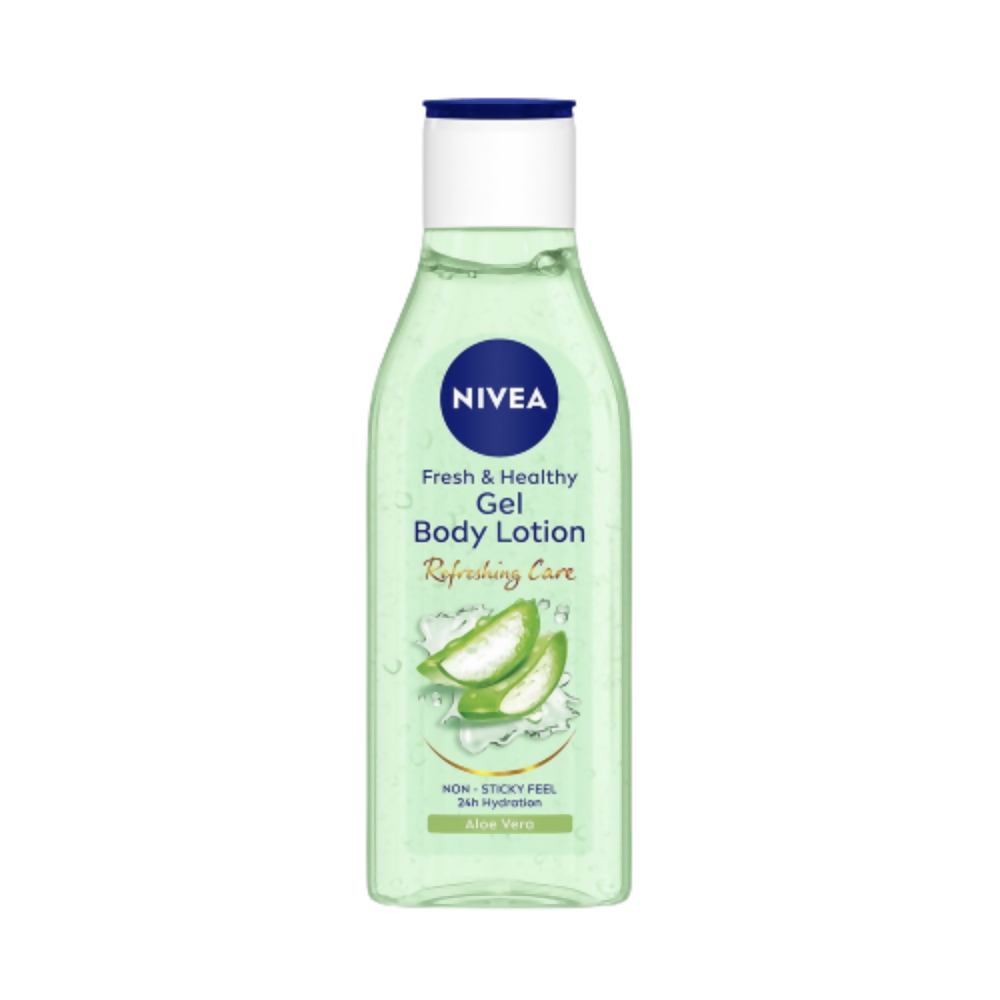 Nivea Fresh & Healthy Aloe Vera Gel Body Lotion Non Sticky Feel - Distacart