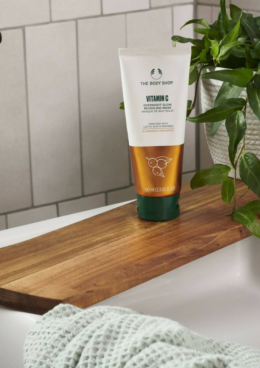The Body Shop Vitamin C Overnight Glow Revealing Mask - Distacart