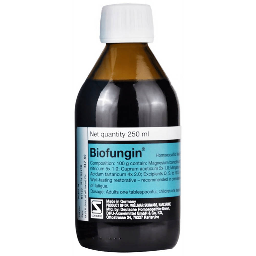 Dr. Willmar Schwabe India Biofungin Syrup - Distacart