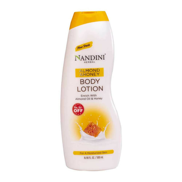 Nandini Herbal Almond & Honey Body Lotion - Distacart