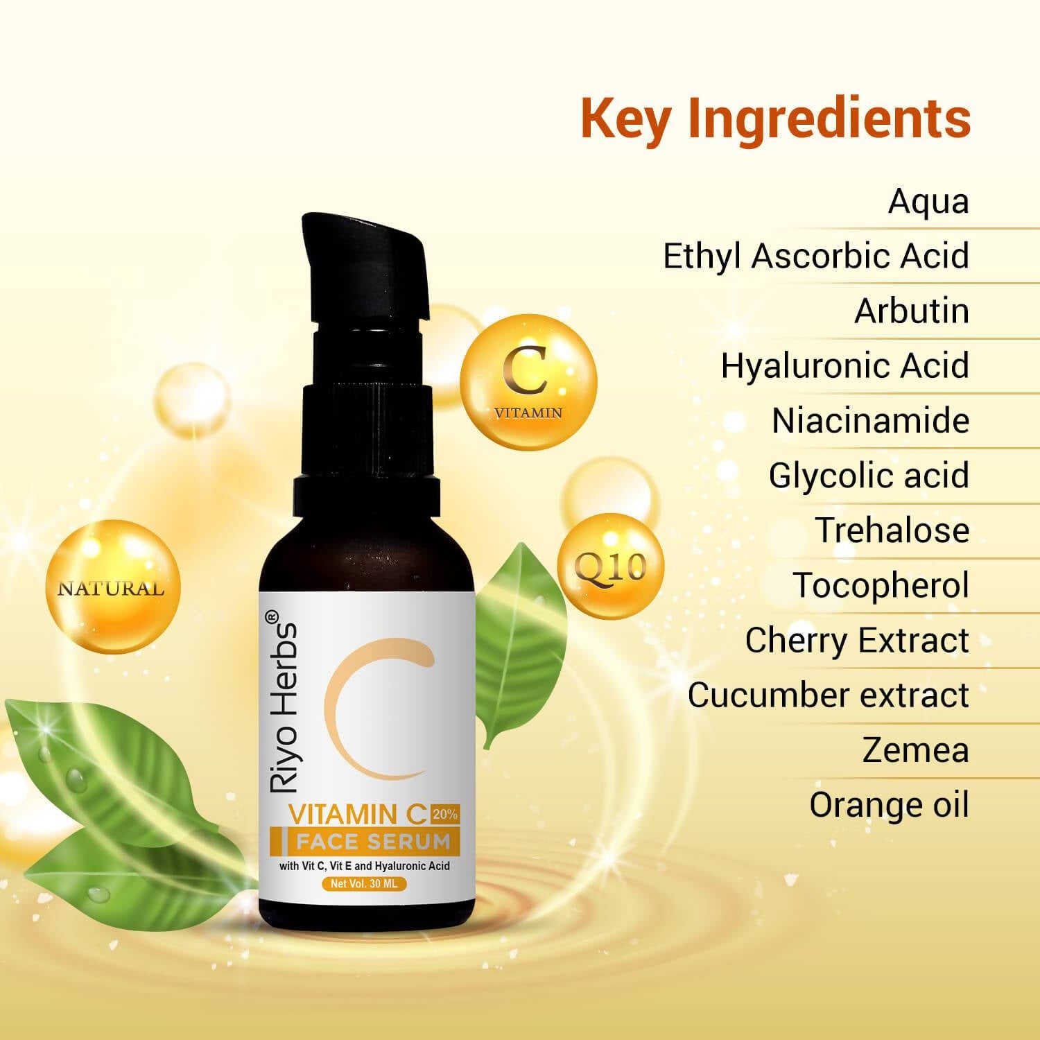 Riyo Herbs Vitamin C Face Serum