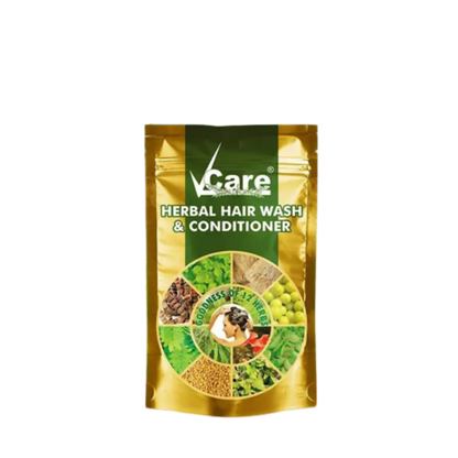 VCare Herbal Hair Wash Powder And Conditioner - Distacart