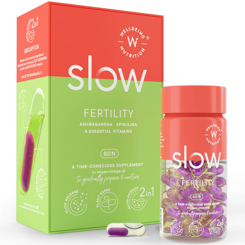 Wellbeing Nutrition Slow | Fertility for Her Capsules - Distacart