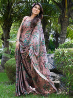 Thumbnail for Kalini Floral Printed Saree - Distacart