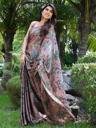 Kalini Floral Printed Saree - Distacart