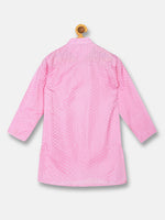 Thumbnail for Sethukrishna Boys Pink Kurta with Dhoti pants - Distacart