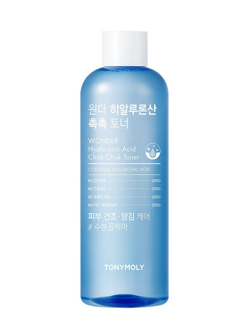 Tonymoly Wonder Hyaluronic Acid Chok Chok Toner - Distacart