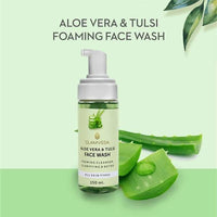 Thumbnail for Glamveda Aloe Vera & Neem Tulsi Clarifying Foaming Face Wash