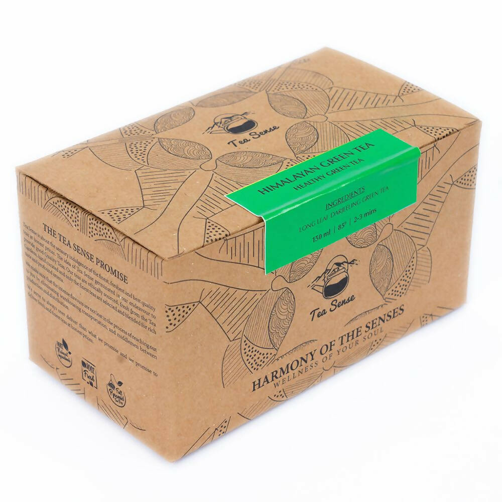 Tea Sense Himalayan Green Tea Bags Box - Distacart