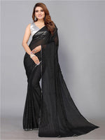Thumbnail for Kalini Embellished Bordered Leheriya Saree - Distacart
