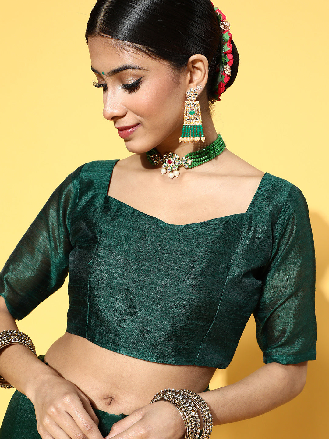 Saree Mall Solid Saree For Women - Distacart