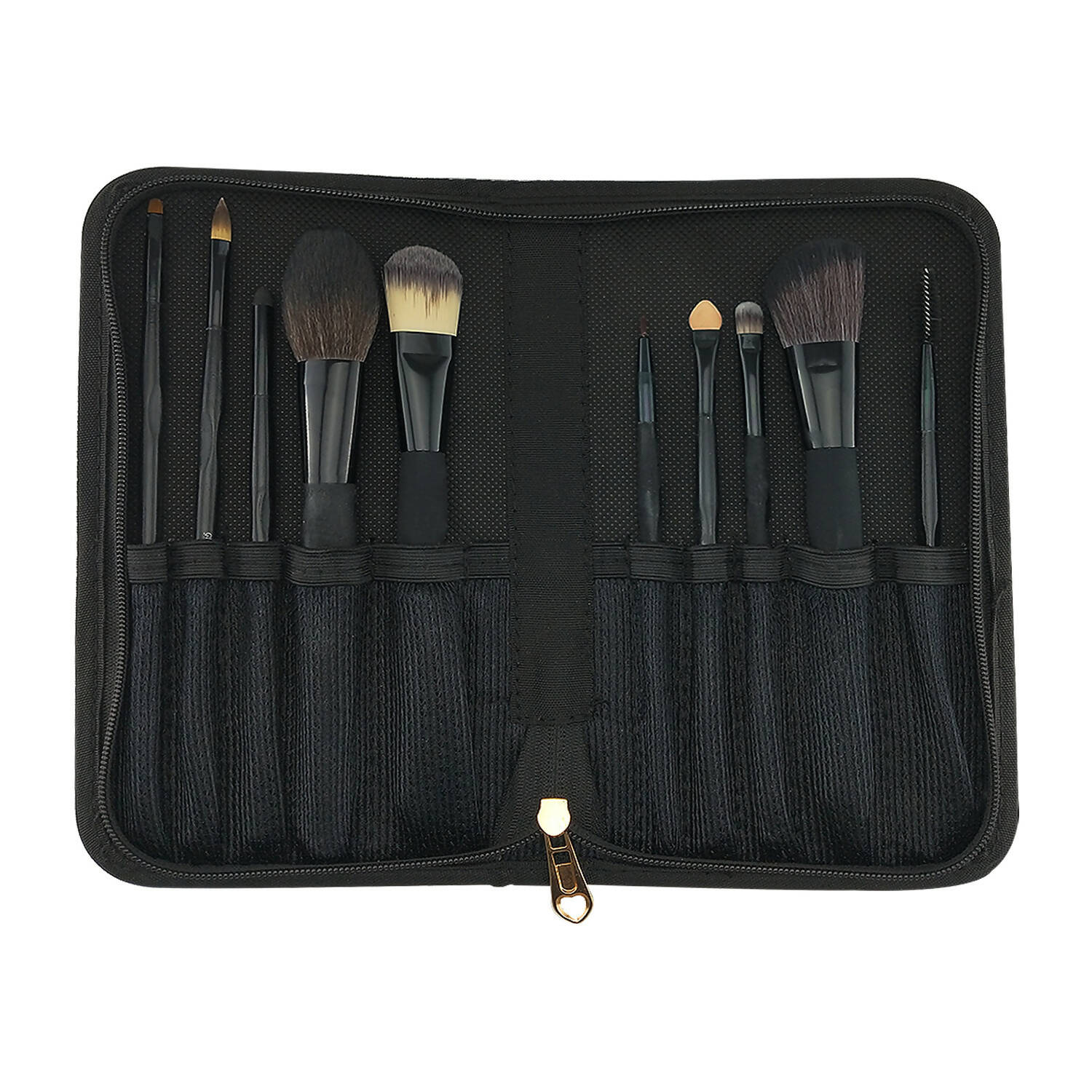 Glamgals Professional Makeup Brush Set Pack of 10 - Distacart