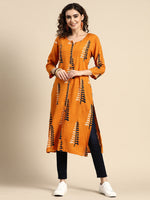 Thumbnail for Sangria Women Floral Printed Kurta - Distacart