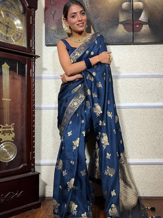 Kalini Woven Design Zari Saree - Distacart