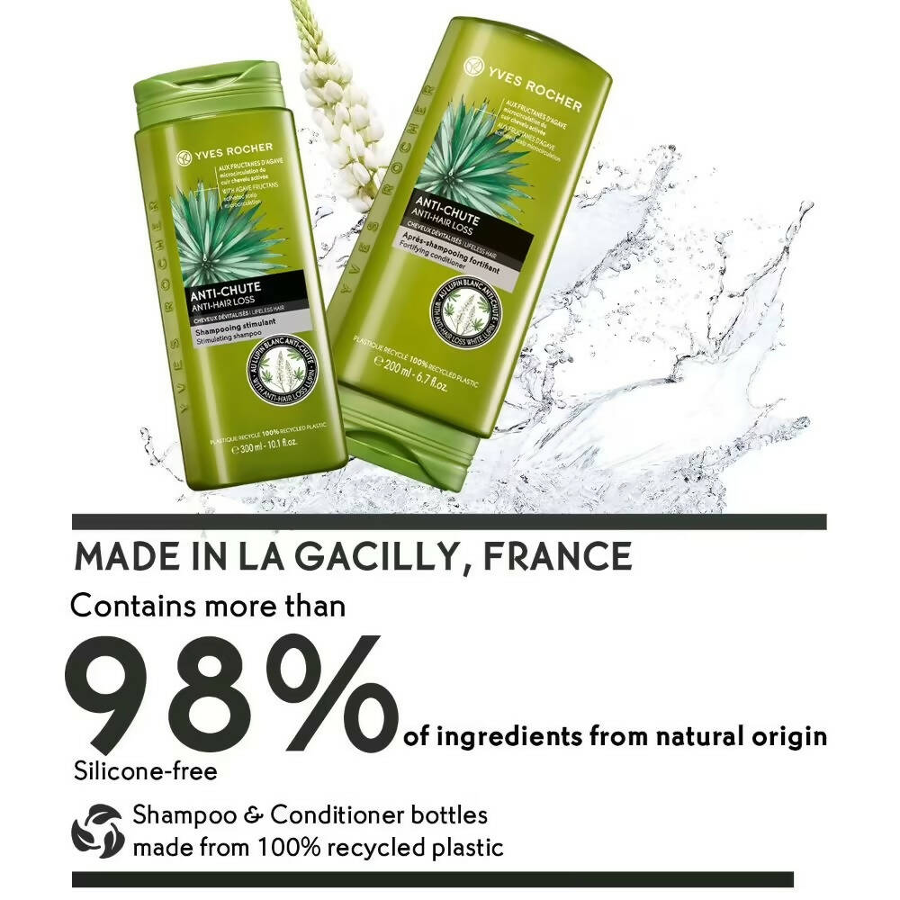 Yves Rocher Anti-Hair Loss Supplement Stimulating Shampoo - Distacart