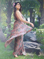 Thumbnail for Kalini Floral Printed Saree - Distacart